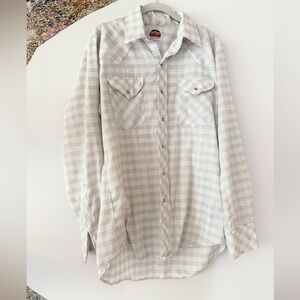 Vintage Miller Miller Miller Western Wear  long sleeve snap button shirt 16-35